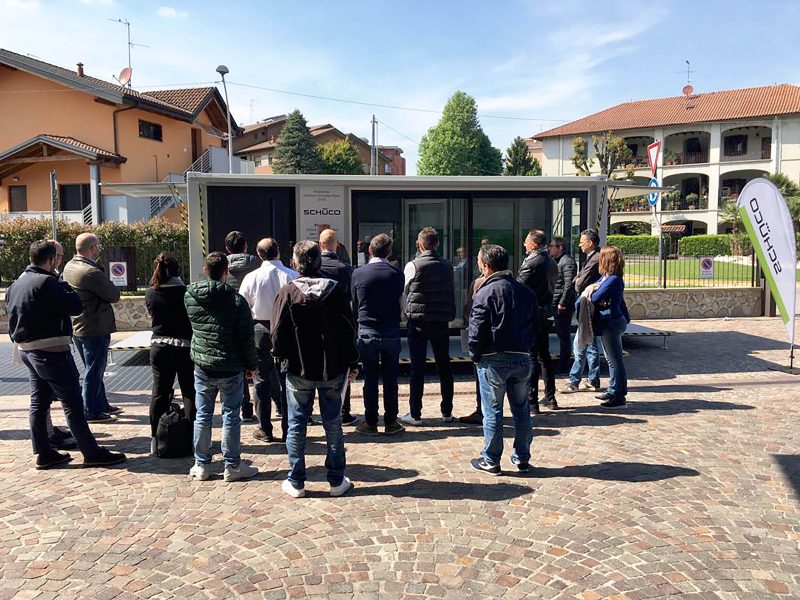 Schüco Innovation Box 2019 ha un roadshow da +30%