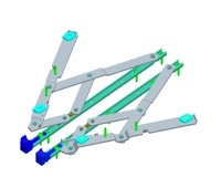 Cerniera Top Rapid Ad Aggancio Rapido - Per Ante In Alluminio, Colore Marrone Gotico - Foto 4