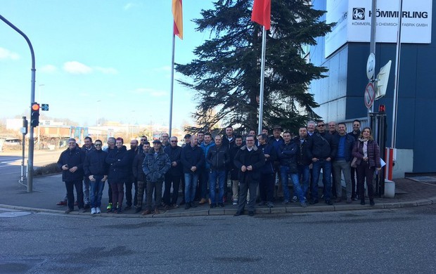 Serramentisti italiani in visita alla sede profine di Pirmasens