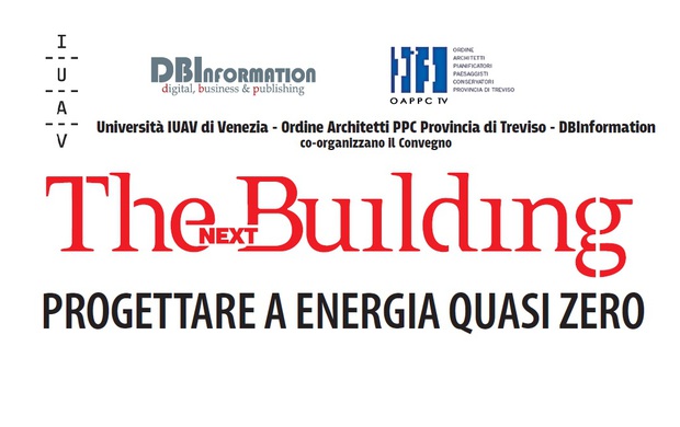 “Progettare a energia quasi zero”. Il Convegno di Venezia di The Next Building, 20 maggio