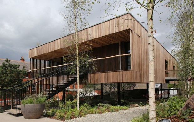 Legno per Maggie Oldham di dRMM Architects