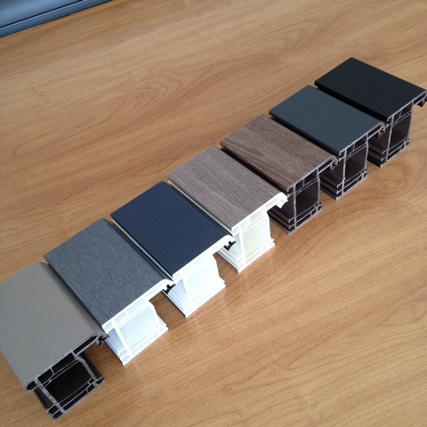 Nuove finiture per i profili per finestre in Pvc Alphacan