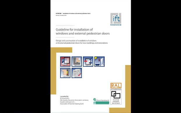 Posa dei serramenti. In inglese il libro RAL realizzato da ift Rosenheim