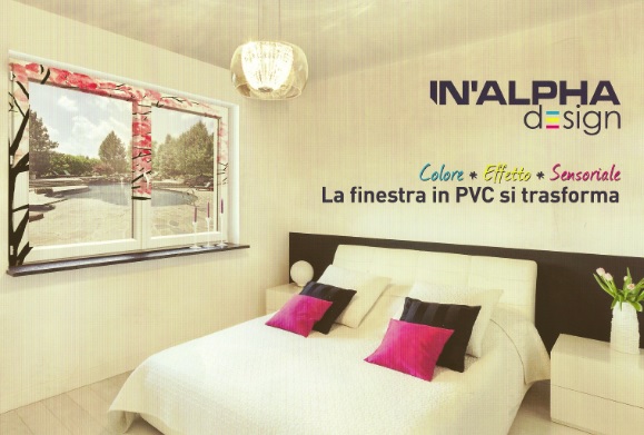 Finestre in pvc. Alphacan lancia la nuova finitura In’ALpha Design