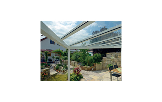 Sistema di profili per coperture e tettoie di TS Aluminium