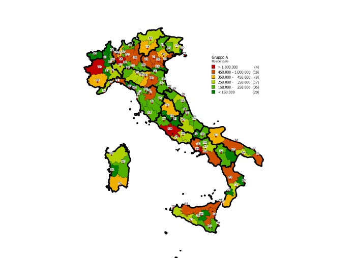 Fabbricati in Italia. Il censimento 2018 del catasto