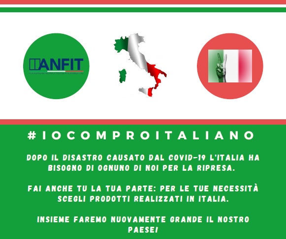 #iocomproitaliano Campagna Anfit per il Made in Italy
