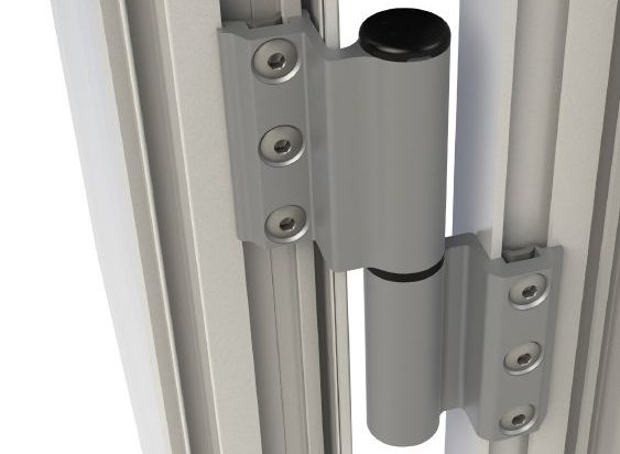 Cerniera Porte In Alluminio Jocker 160kg 67mm - Regolabile 3 Assi Bianco RAL 9016 - Foto 2