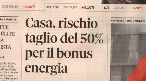 Infissi e domotica. Addio al bonus energia?