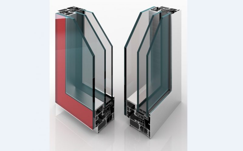 Finestre in alluminio Twin Systems CX 700 ASG. Dove vince il vetro