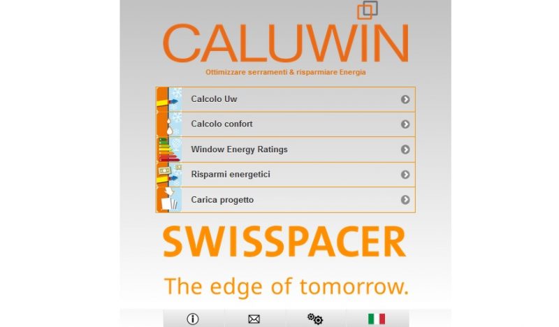 Software per serramenti. Caluwin ora con profili e vetrocamera di marca