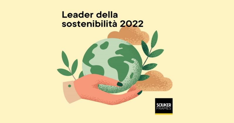 Leader di sostenibilità 2022 è Sciuker Frames