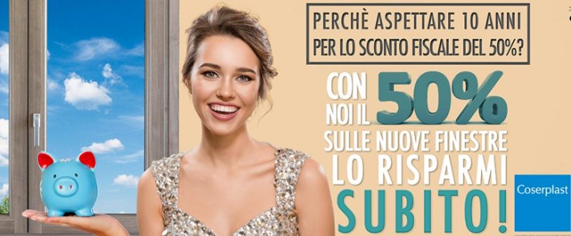 Ecobonus. Sconto in fattura bis per Coserplast