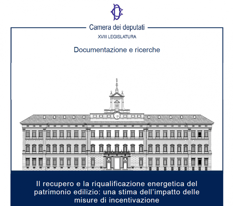Incentivi fiscali in edilizia. Il Dossier Camera Cresme 2019