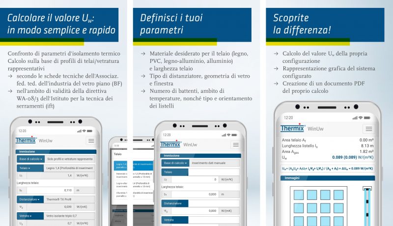 Thermix WinUW semplifica ulteriormente i calcoli