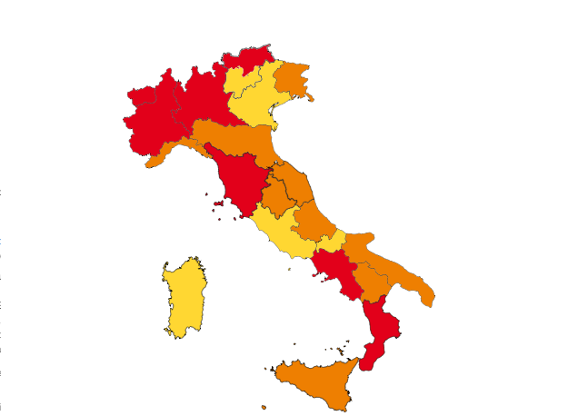 La zona rossa s’allarga. Gli showroom chiudono ma non tutti