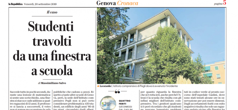 Mala scuola. Ancora una finestra sugli studenti, a Genova