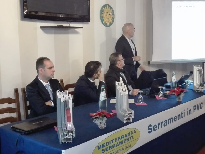 Meeting Mediterranea Serramenti sui serramenti in Pvc
