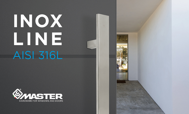 Inox Line di Master Italy: la gallery dei nuovi maniglioni
