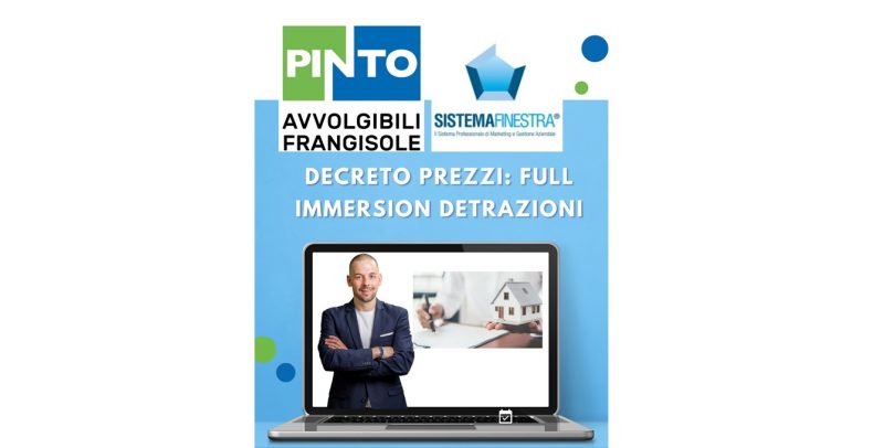 Full immersion sulle detrazioni fiscali, un webinar firmato Pinto