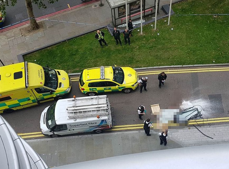 Tragedia a Londra. Finestra killer cade da grattacielo