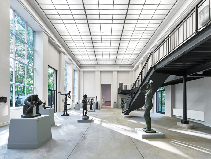 Kunsthaus Dahlem a Berlino. Nuova luce grazie alle finestre OS2 75