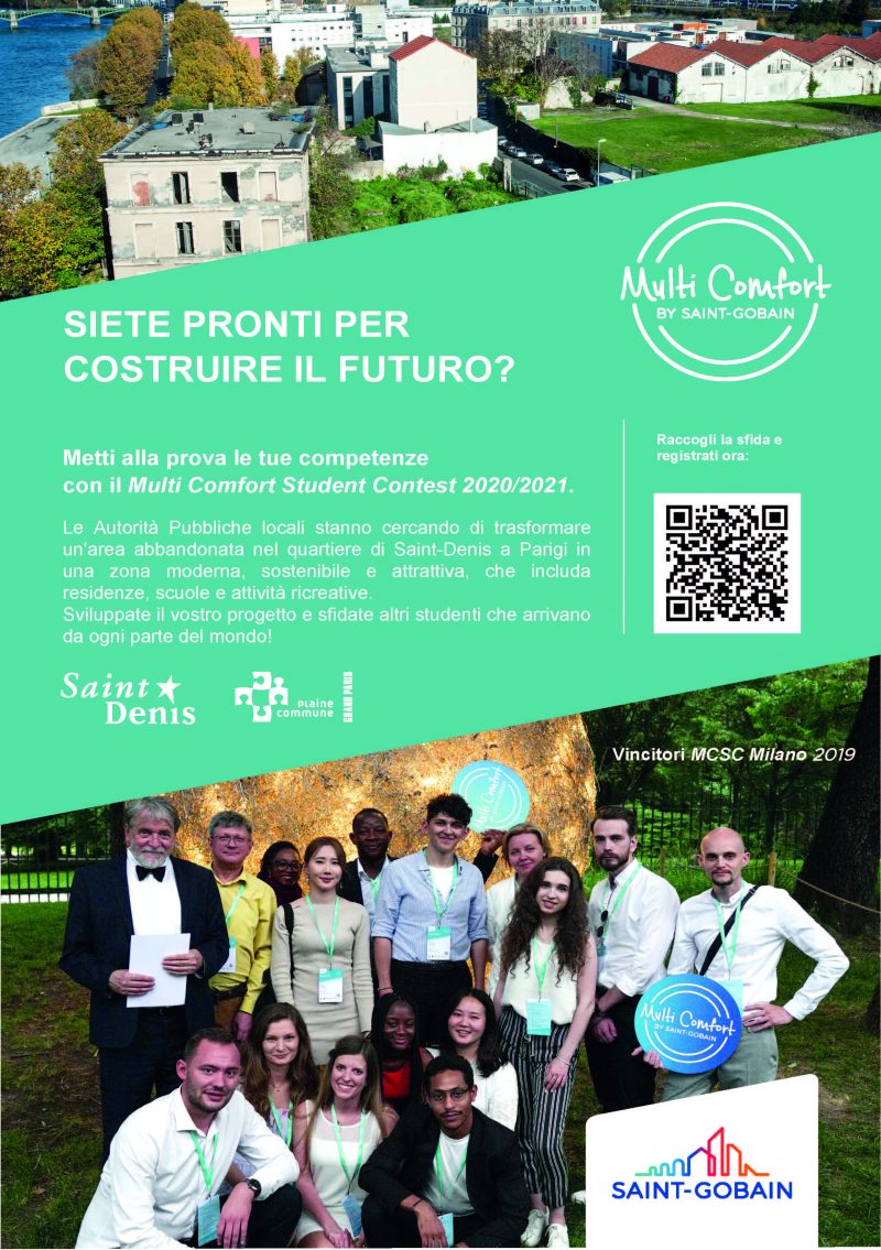 Multi Comfort Student Contest 2021 di Saint-Gobain al via