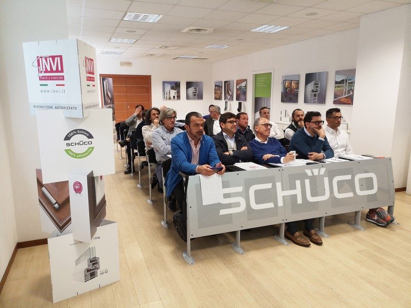 Finestre in Pvc: meeting INVI presso Schüco PWS Italia