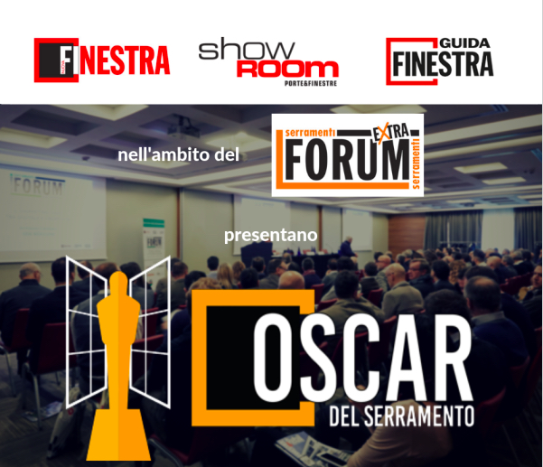 Nasce l’Oscar del Serramento per finestre, porte di ingresso e porte interne