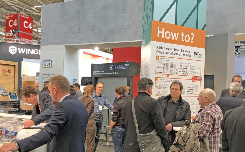 Sistemi per case intelligenti. Evento ift Rosenheim