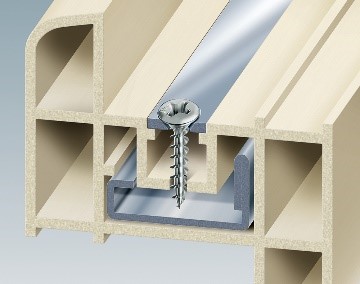 Framex PVC Mustad, la vite per fissaggio su profili in PVC