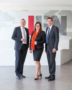 Da sinistra: Christian e Anette Klinger, Stephan Kubinger