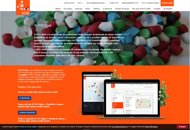 R-PVC HUB, la nuova piattaforma per il riciclo del Pvc