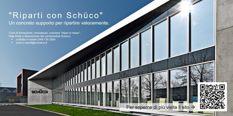 Serramentisti Schüco in ripartenza con tante iniziative