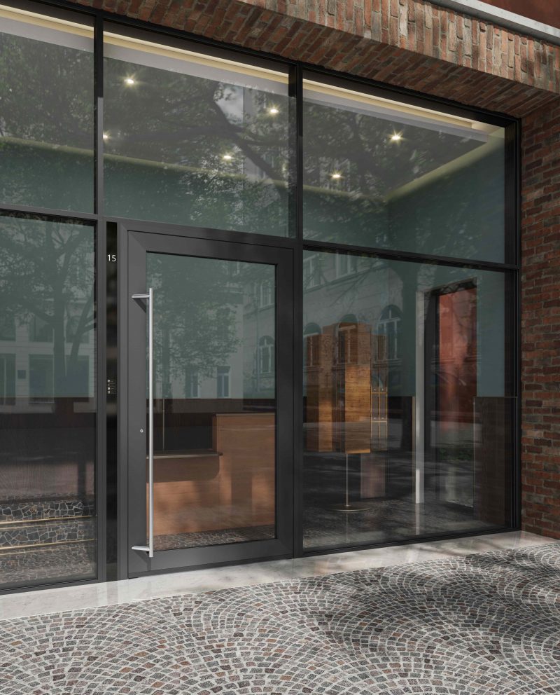 Nuove porte in alluminio Schüco AD UP (Aluminium Door Universal Platform).
