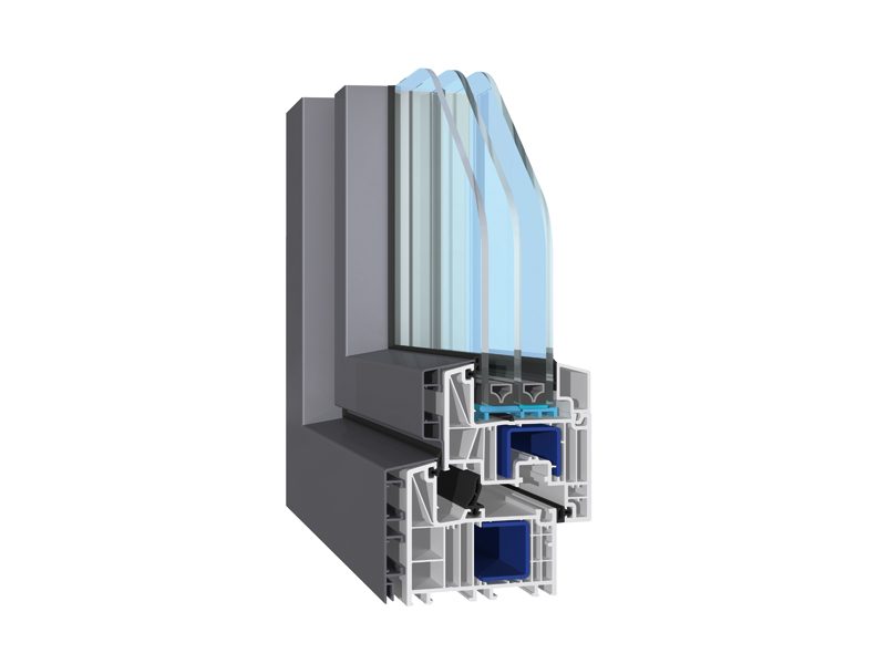 Finestre in Pvc: da Salamander Brügmann bluEvolution 82