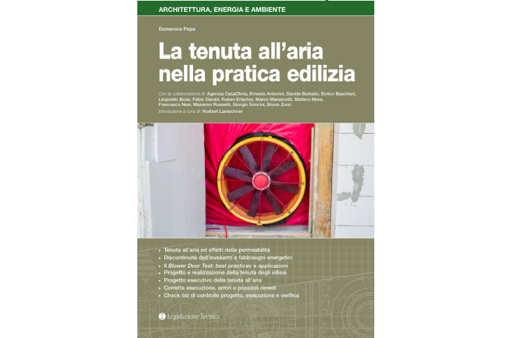 Tenuta all’aria e pratica edilizia. Il manuale che mancava