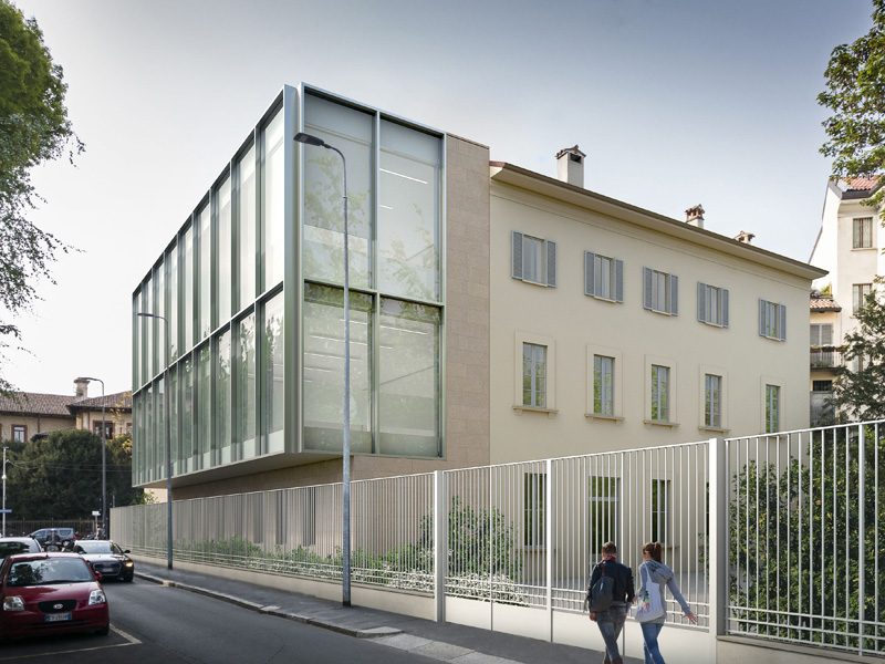 Università Cattolica a Milano: vetro e metallo per l’ampliamento
