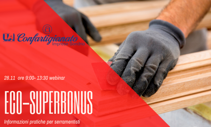 Eco-Superbonus per le aziende di Confartigianato