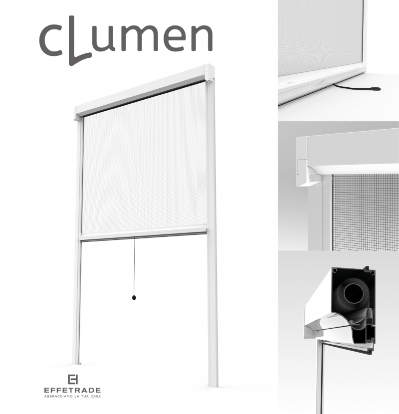 Effe Trade – Clumen. La zanzariera verticale