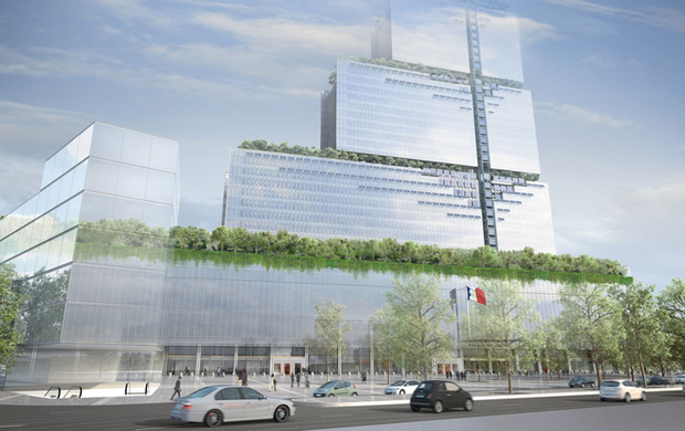 Architetture trasparenti a Parigi: pronto il nuovo Palazzo di giustizia di Renzo Piano