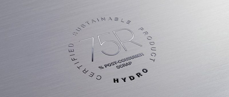 Alluminio a bassa impronta di carbonio. Da Hydro profili per finestre e facciate