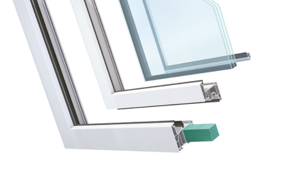 Anima in schiuma PET per le finestre in PVC