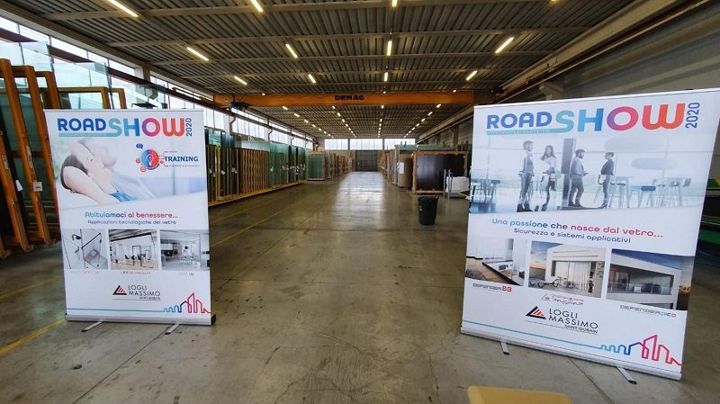 Road show per Saint-Gobain Glass