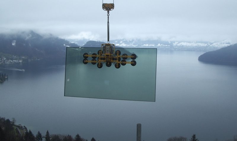 Vetrocamera ad alta quota. Trasportarlo in sicurezza